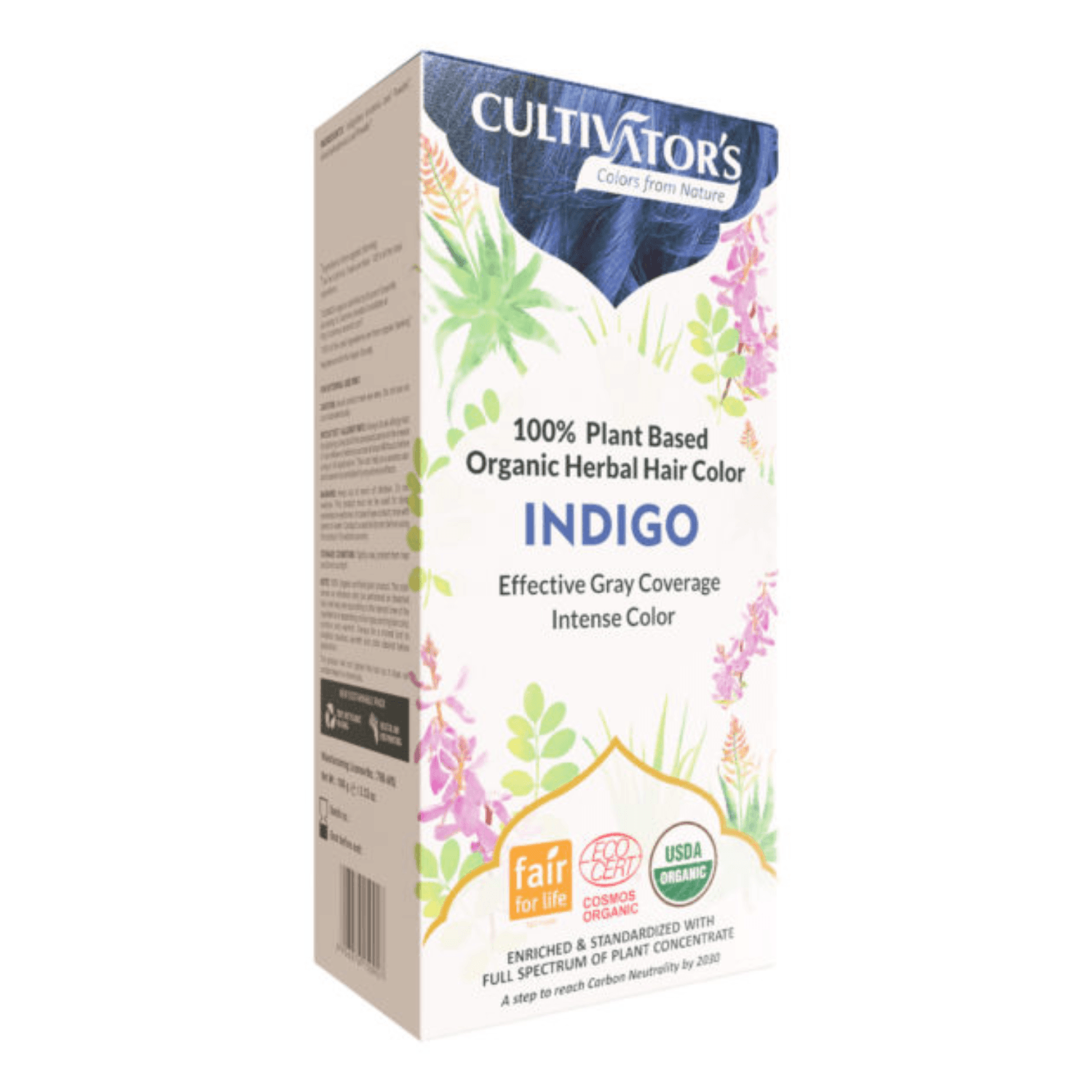 Cultivators Organic Herbal Hair Color, Indigo